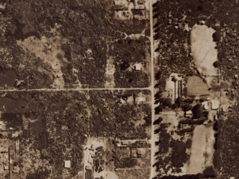 32 Sylvia Street from the air, 1925-1929