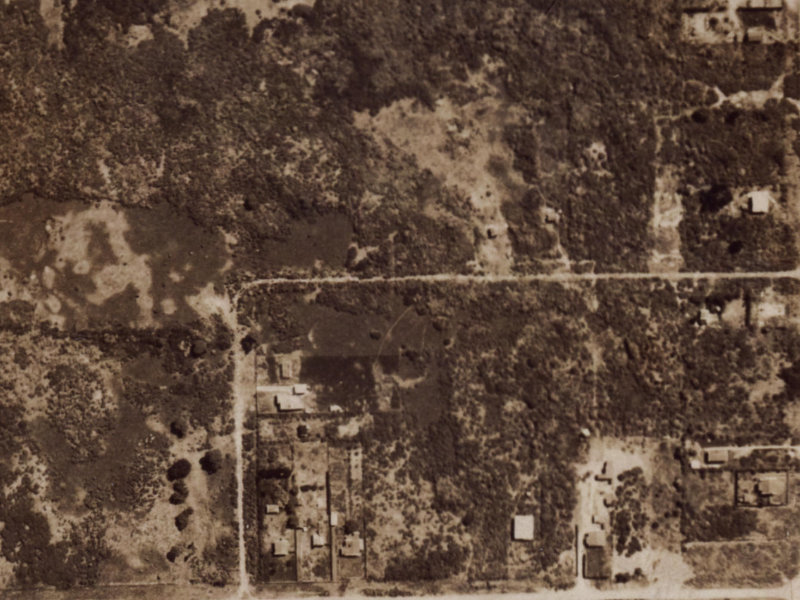 24B Sylvia Street from the air, 1925-1929