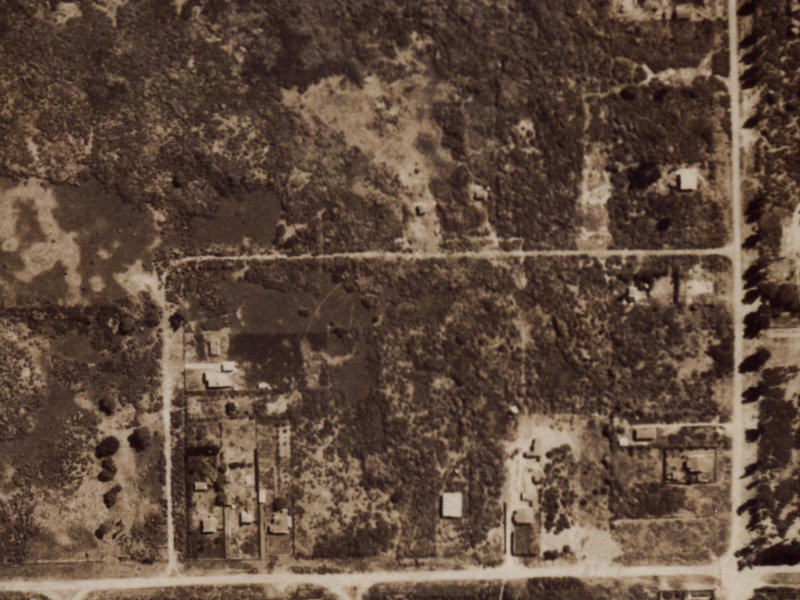 18 Sylvia Street from the air, 1925-1929