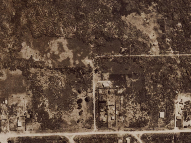 10 Badger Street from the air, 1925-1929