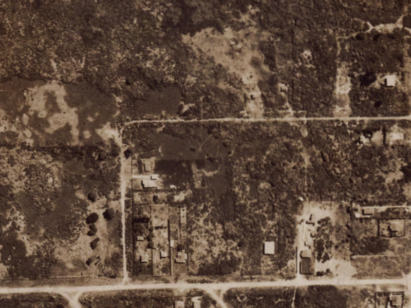 22 Sylvia Street from the air, 1925-1929