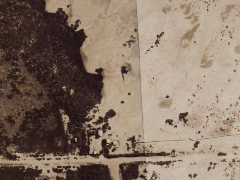 23 Larnach Street from the air, 1925-1929