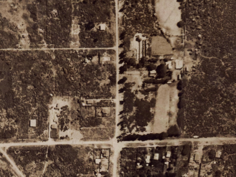 402 Bower Avenue from the air, 1925-1929