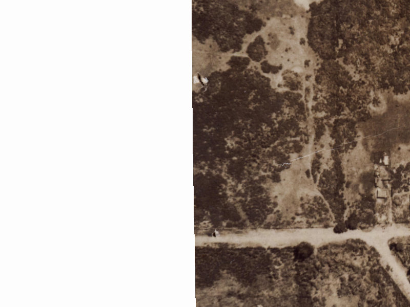 7 Cottonwood Street from the air, 1925-1929