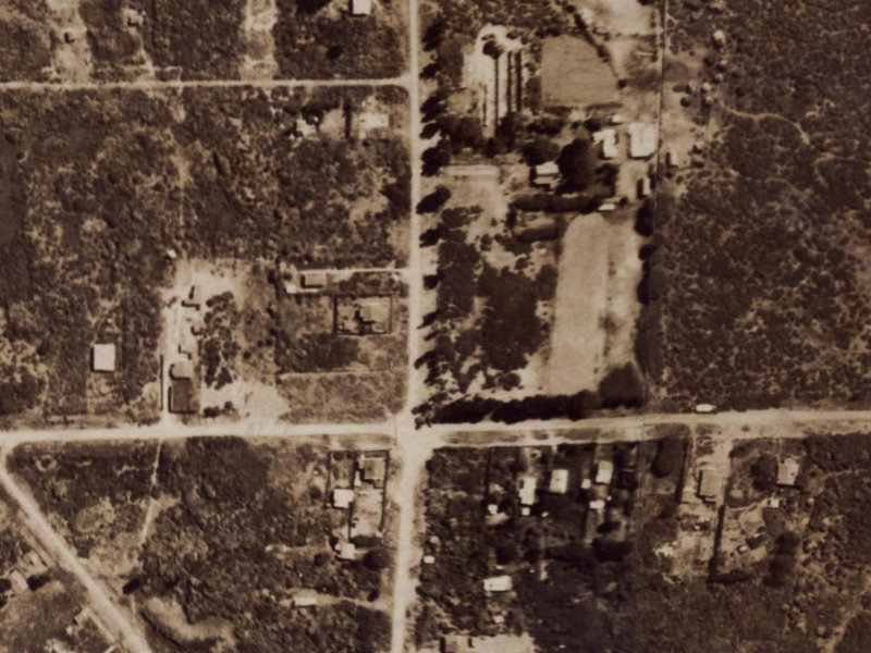 396A Bower Avenue from the air, 1925-1929