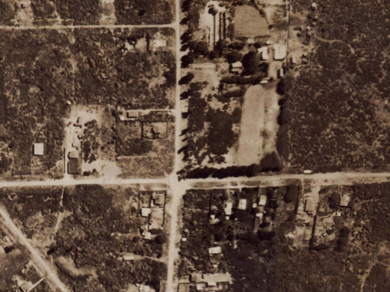 394 Bower Avenue from the air, 1925-1929