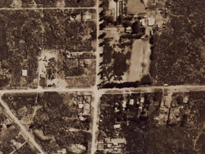 Beach Road from the air, 1925-1929