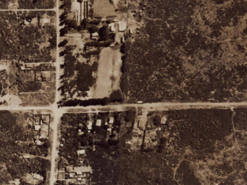122 Beach Road from the air, 1925-1929
