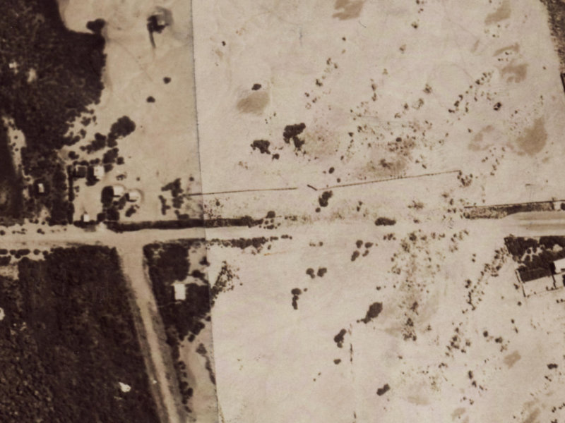 26-28 Beach Road from the air, 1925-1929