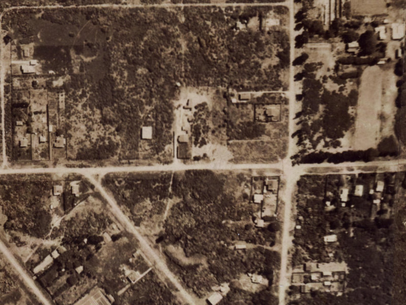 146B Beach Road from the air, 1925-1929