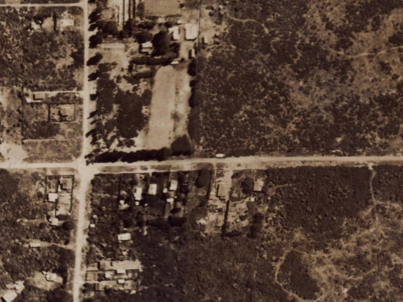 124 Beach Road from the air, 1925-1929