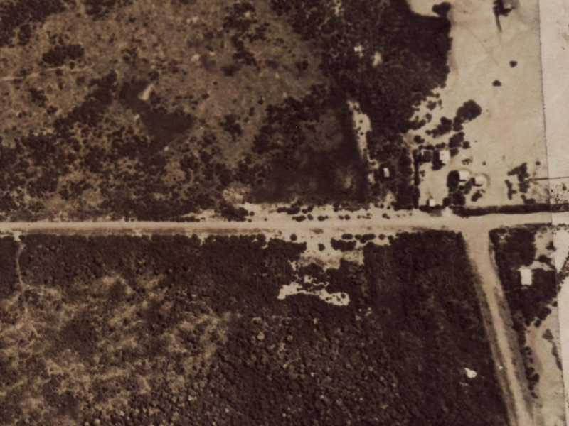 52–58 Beach Road from the air, 1925-1929