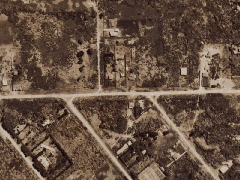 164 Beach Road from the air, 1925-1929