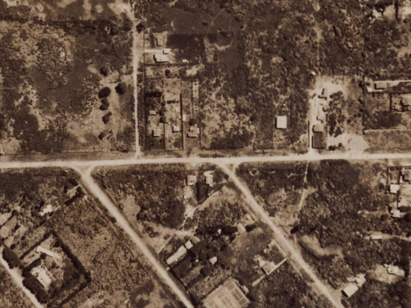 160 Beach Road from the air, 1925-1929