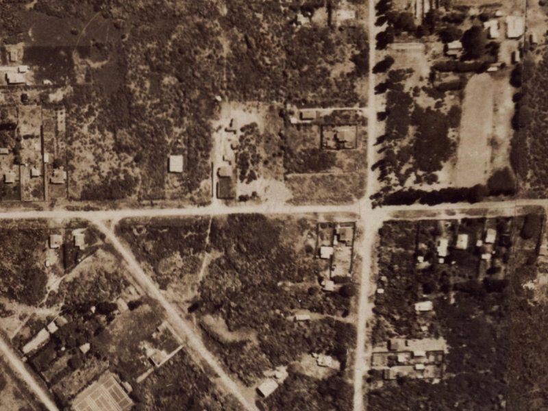 144 Beach Road from the air, 1925-1929