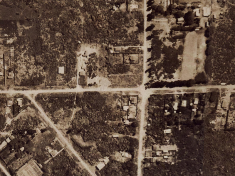 142 Beach Road from the air, 1925-1929