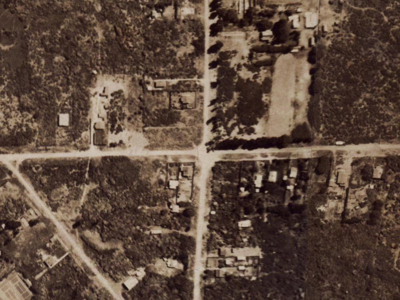 138 Queenspark Drive from the air, 1925-1929