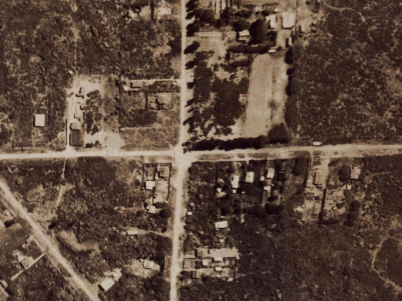 134 Beach Road from the air, 1925-1929