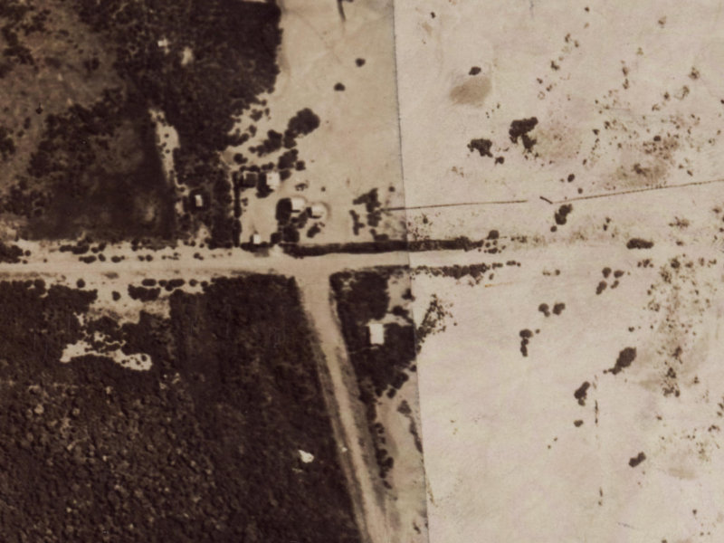 57B Beach Road from the air, 1925-1929