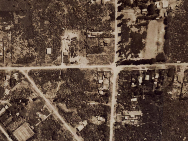 187 Beach Road from the air, 1925-1929