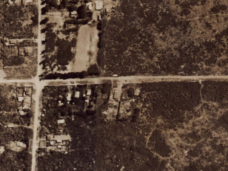 153 Beach Road from the air, 1925-1929