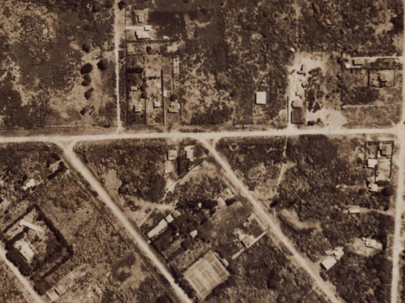 209 Beach Road from the air, 1925-1929