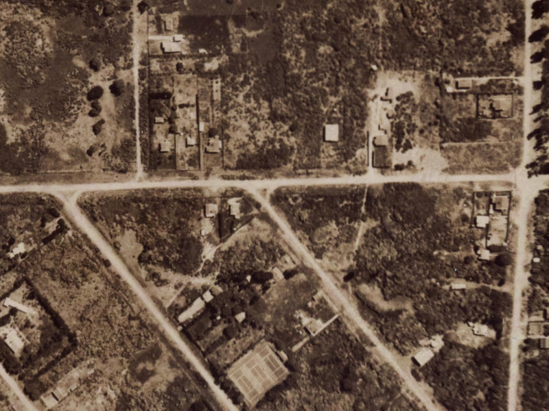 2 Pinewood Avenue from the air, 1925-1929