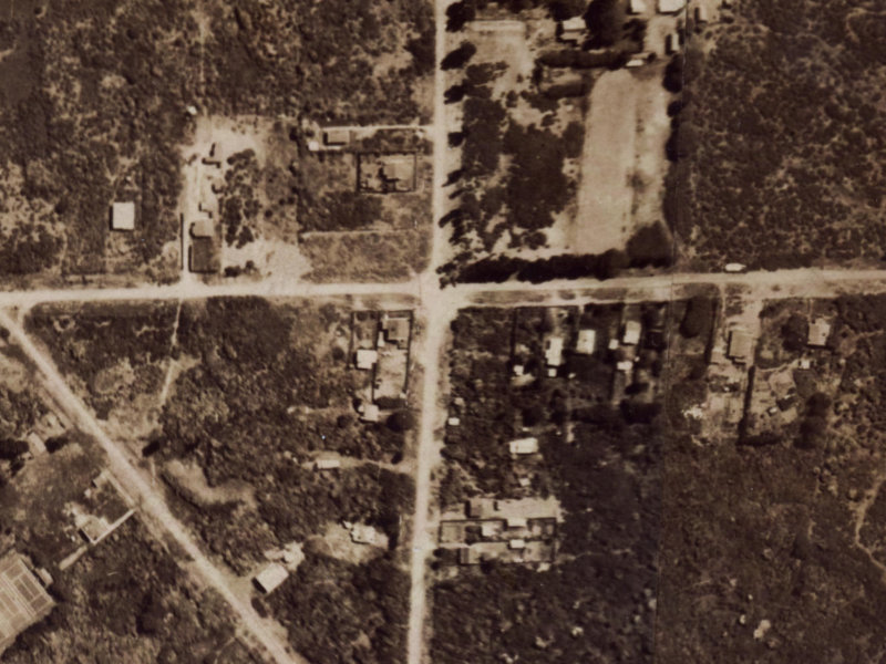 375 Bower Avenue from the air, 1925-1929