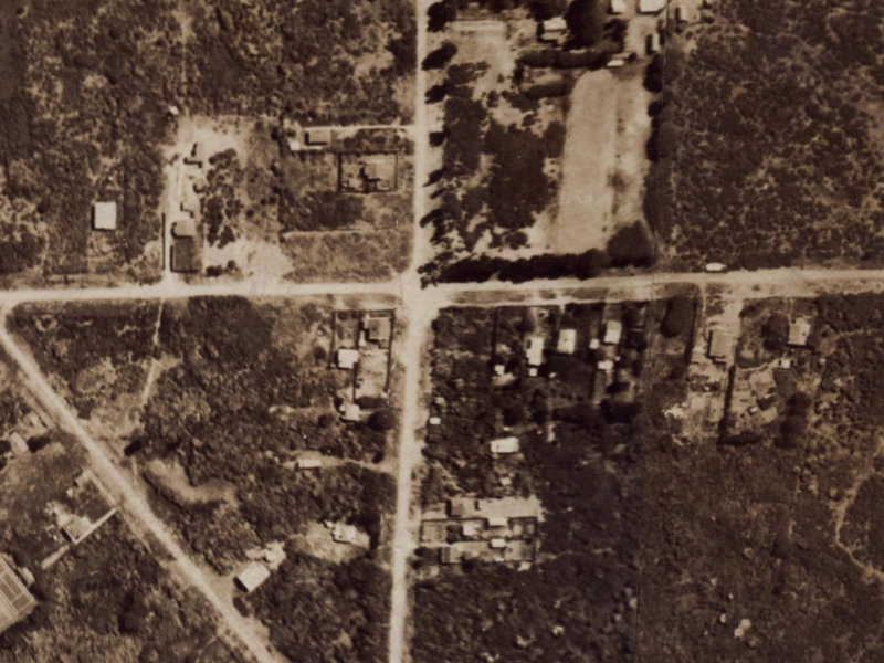 386 Bower Avenue from the air, 1925-1929