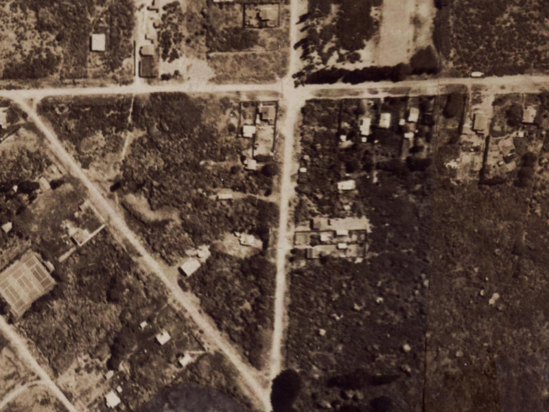 353A Bower Avenue from the air, 1925-1929