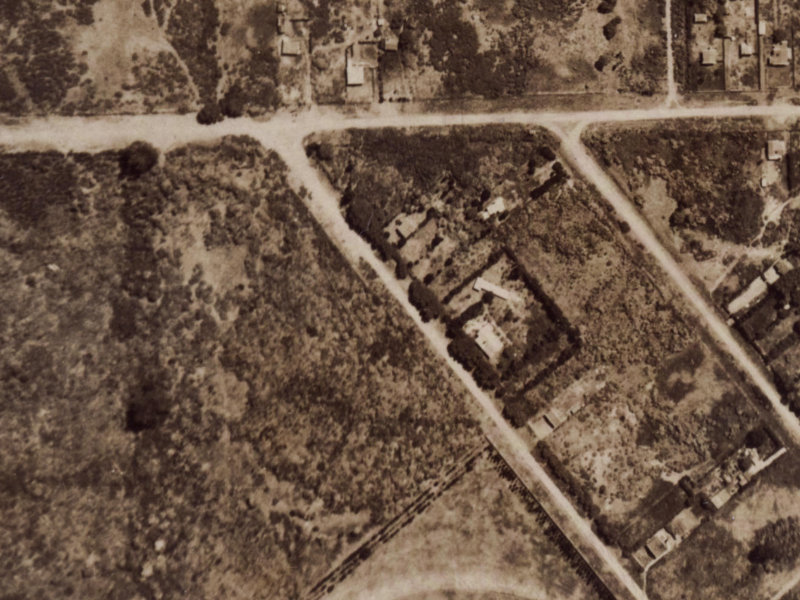 11 Ascot Avenue from the air, 1925-1929