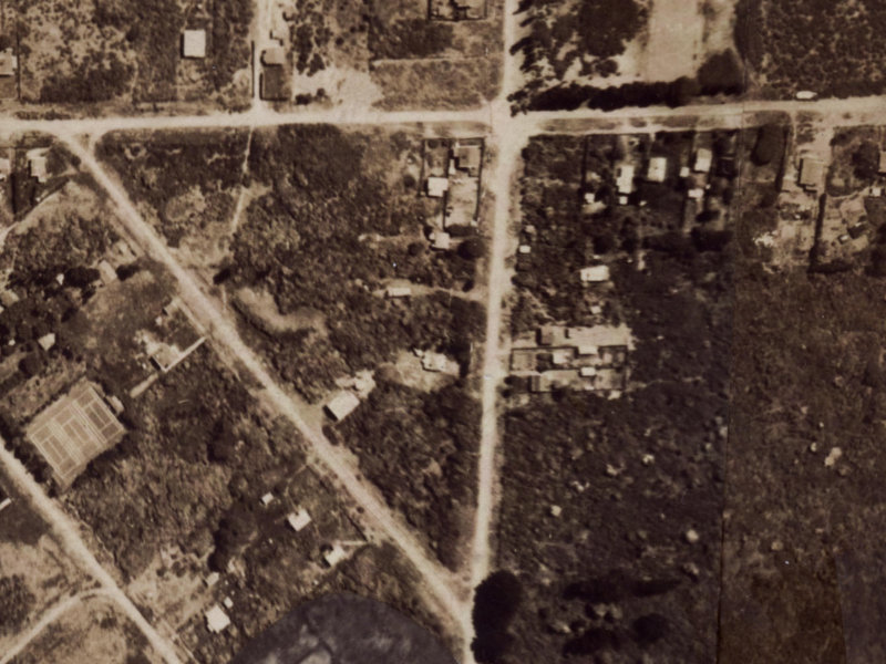 351 Bower Avenue from the air, 1925-1929