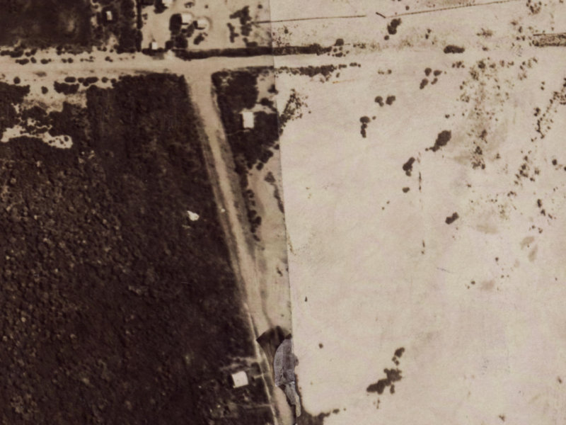 23 Britannia Street from the air, 1925-1929