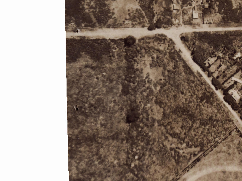 206 Beach Road from the air, 1925-1929