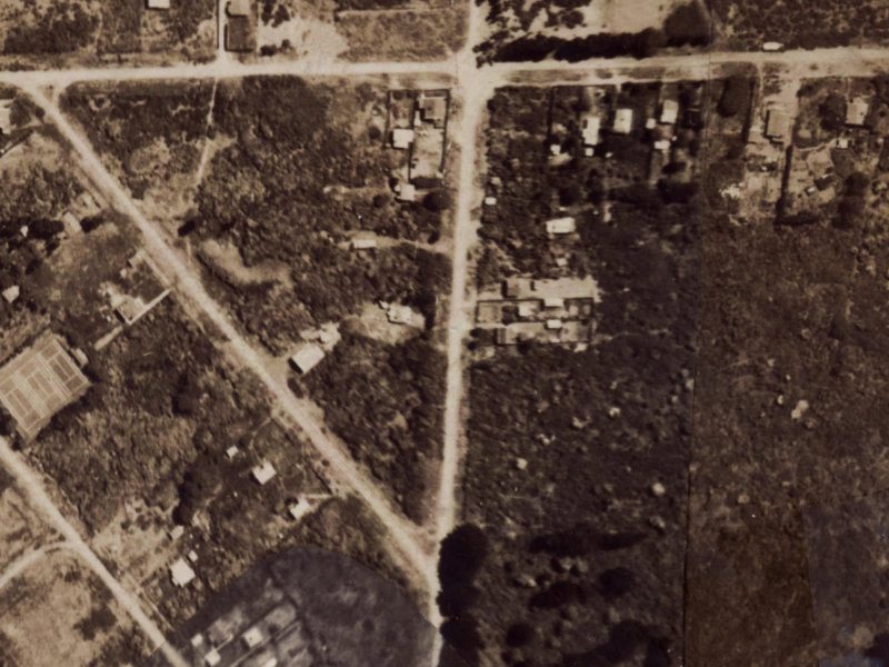 349A Bower Avenue from the air, 1925-1929