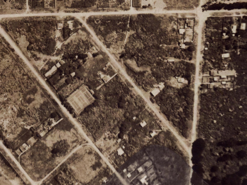 22 Pinewood Avenue from the air, 1925-1929