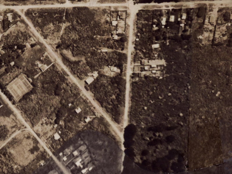 335 Bower Avenue from the air, 1925-1929