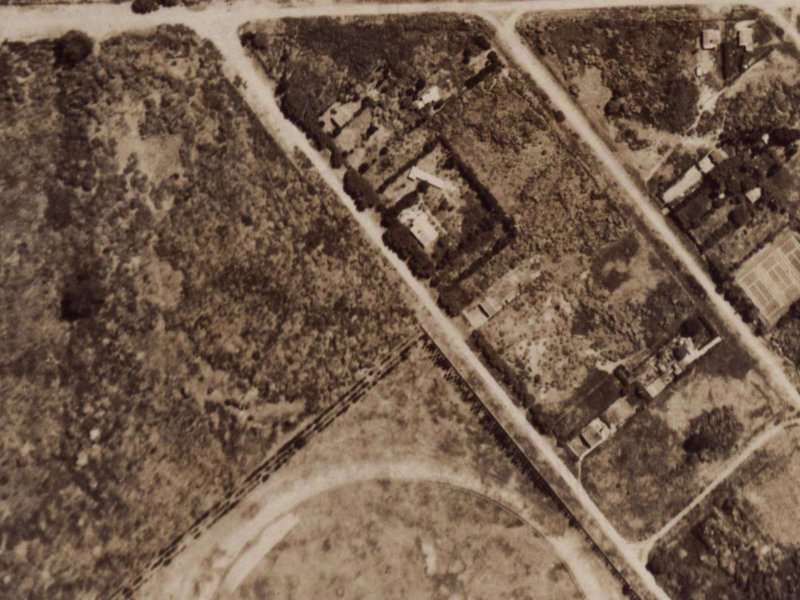 21 Ascot Avenue from the air, 1925-1929