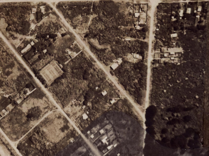 Pinewood Avenue from the air, 1925-1929
