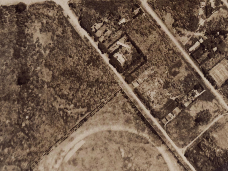 27 Ascot Avenue from the air, 1925-1929
