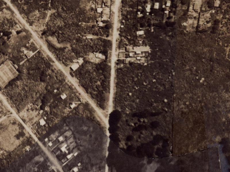 161 Beach Road from the air, 1925-1929
