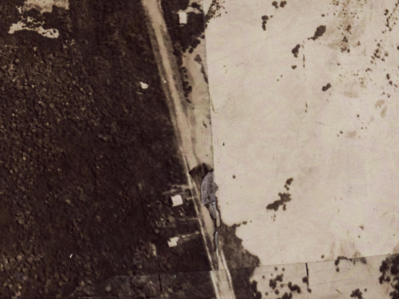 33 Britannia Street from the air, 1925-1929