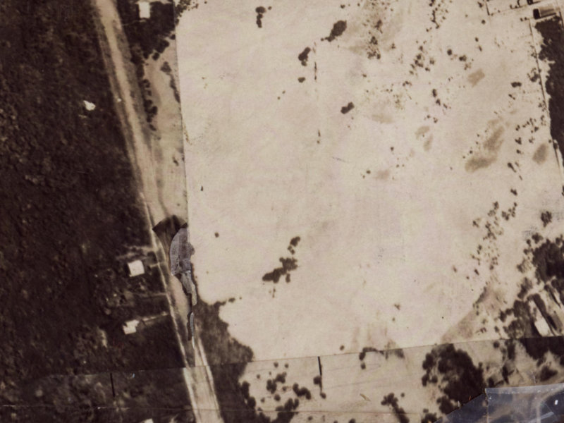 7A Pandora Street from the air, 1925-1929