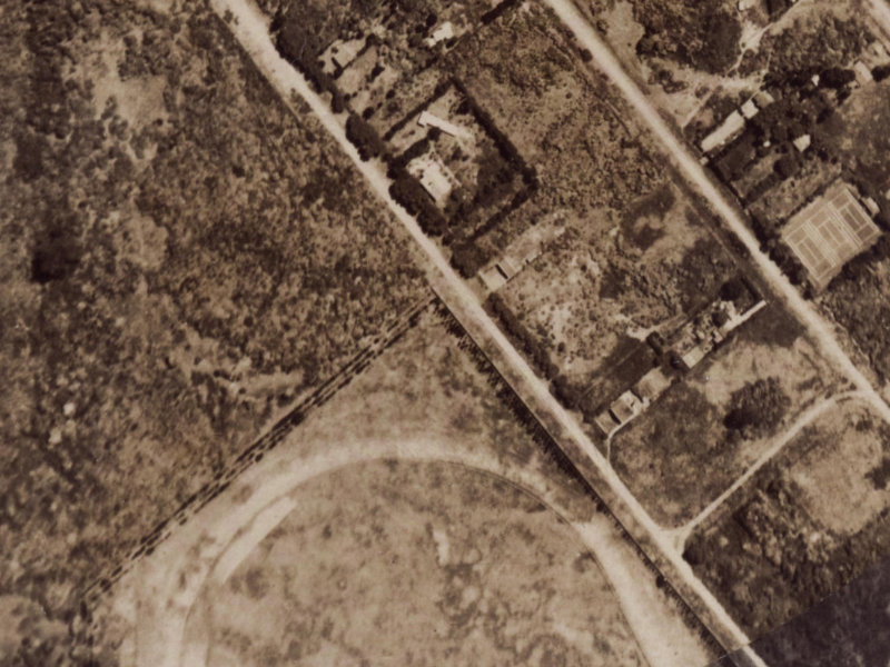 16 Ascot Avenue from the air, 1925-1929