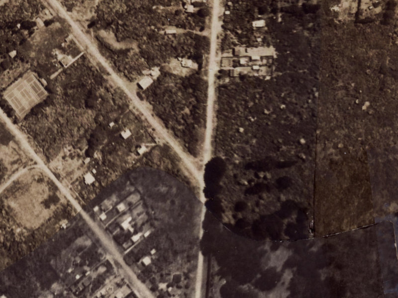 333 Bower Avenue from the air, 1925-1929