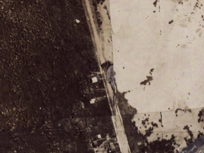42 Britannia Street from the air, 1925-1929