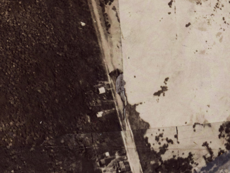 50 Britannia Street from the air, 1925-1929