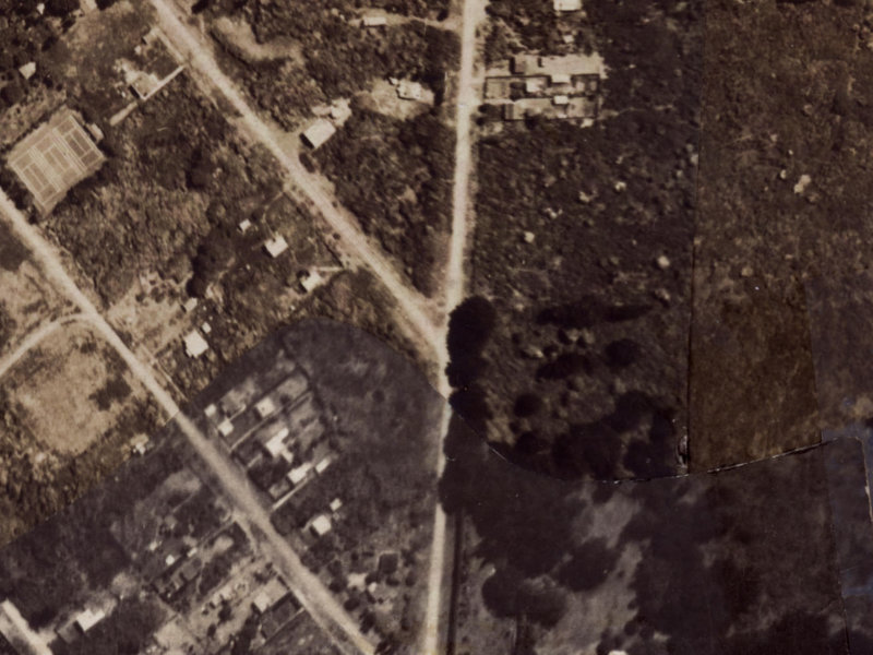 44 Pinewood Avenue from the air, 1925-1929