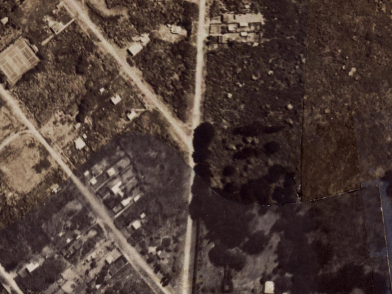 318 Bower Avenue from the air, 1925-1929