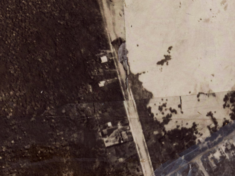 56 Britannia Street from the air, 1925-1929